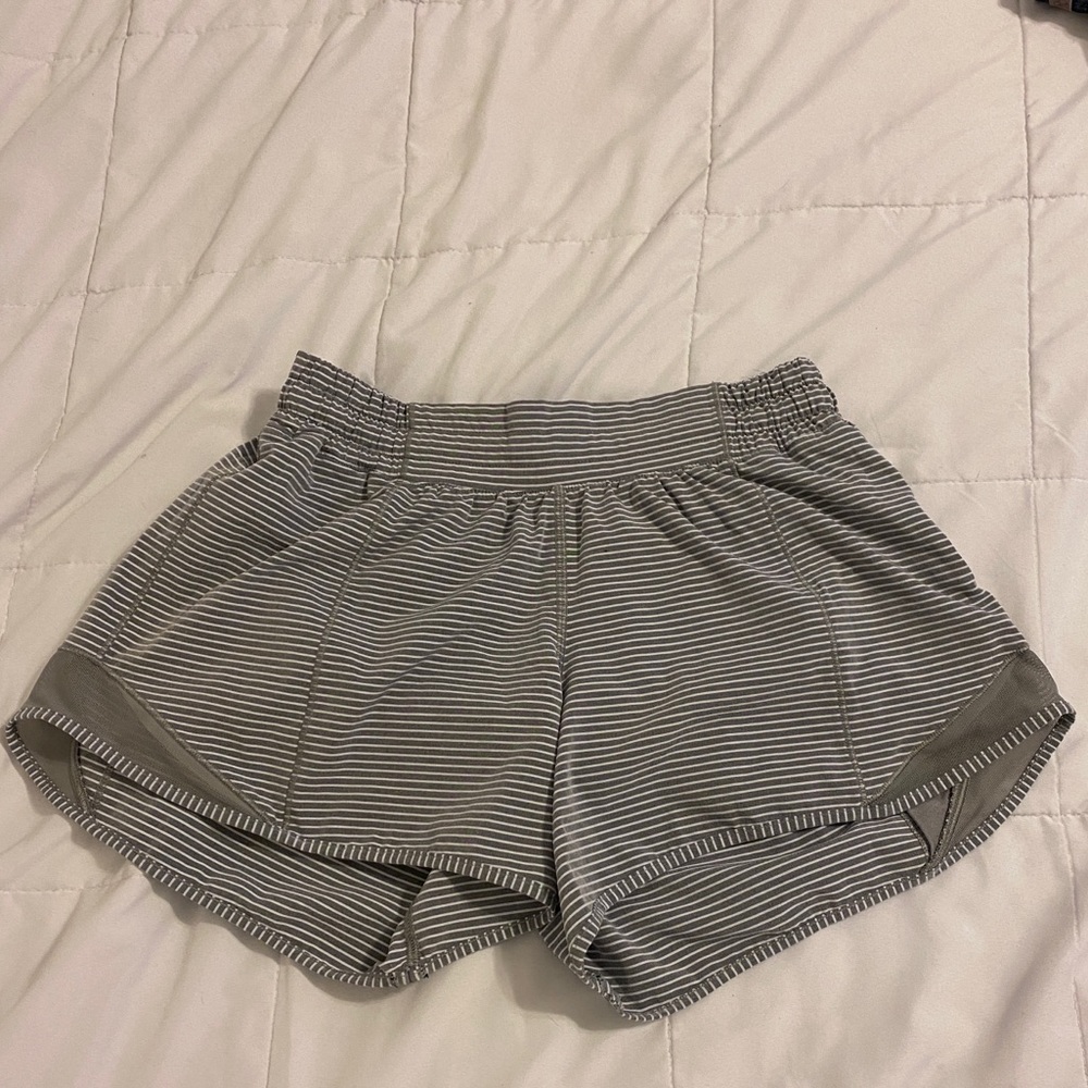 Grey & White Lululemon shorts!